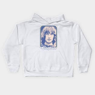 Eric Clapton // 60s Retro Style Fan Art Kids Hoodie